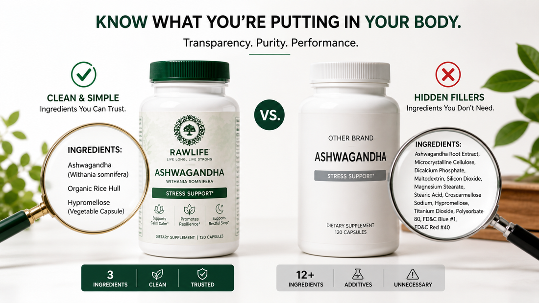 Why Clean Ingredients Matter in Your Supplements