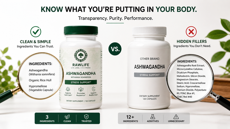 Why Clean Ingredients Matter in Your Supplements