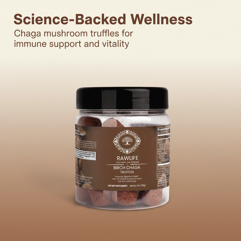 Birch Chaga Truffles - Image 1: Hero (Updated)
