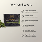 Detox Charcoal Soap - Image 4: Benefits