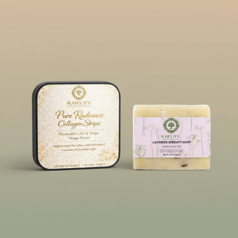 Beauty & Glow Bundle - Pure Radiance and Lavender Serenity Soap
