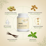 Plant Protein (Vanilla) - Image 2: Ingredients (STUNNING)