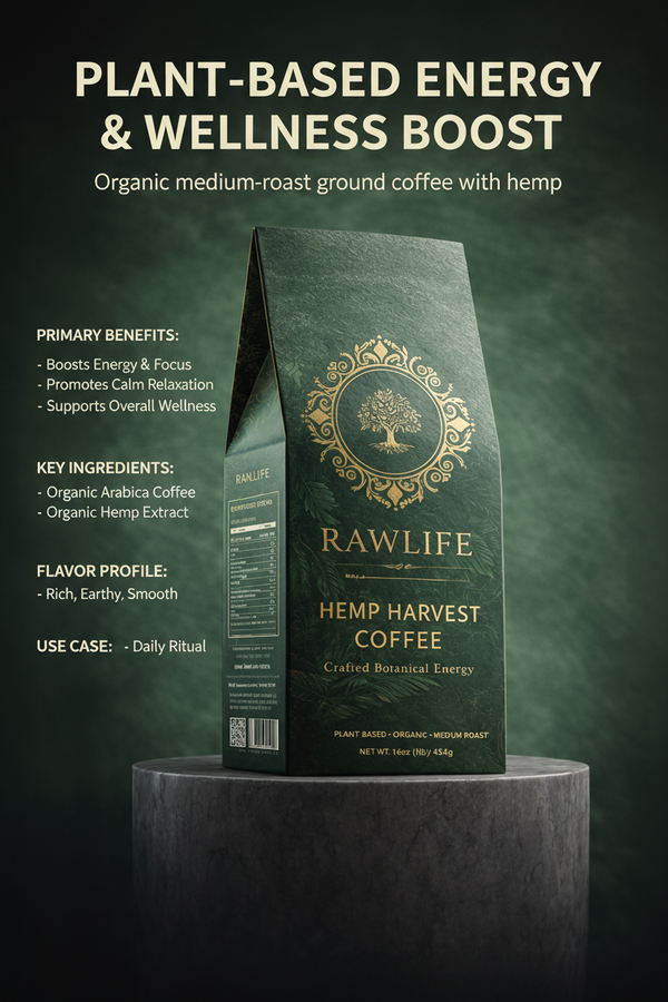 Hemp Harvest Coffee (Medium Roast)